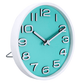 Zhanjiang Z Natural Wood Table Clock (Teal)